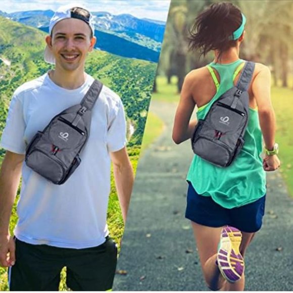 Packable Small Crossbody Sling‎ Backpack Shoulder Chest Bag Daypack - Picture 2 of 16